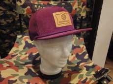 画像1: EXPDITION ONE PATCH CORDUROY CAP(burgundy） (1)