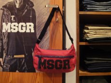 画像1: MSGR URBAN MG MESSENGER BAG A-RED/BLACK (1)