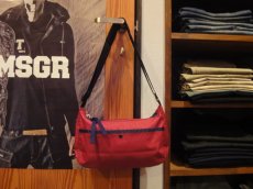 画像2: MSGR URBAN MG MESSENGER BAG A-RED/BLACK (2)