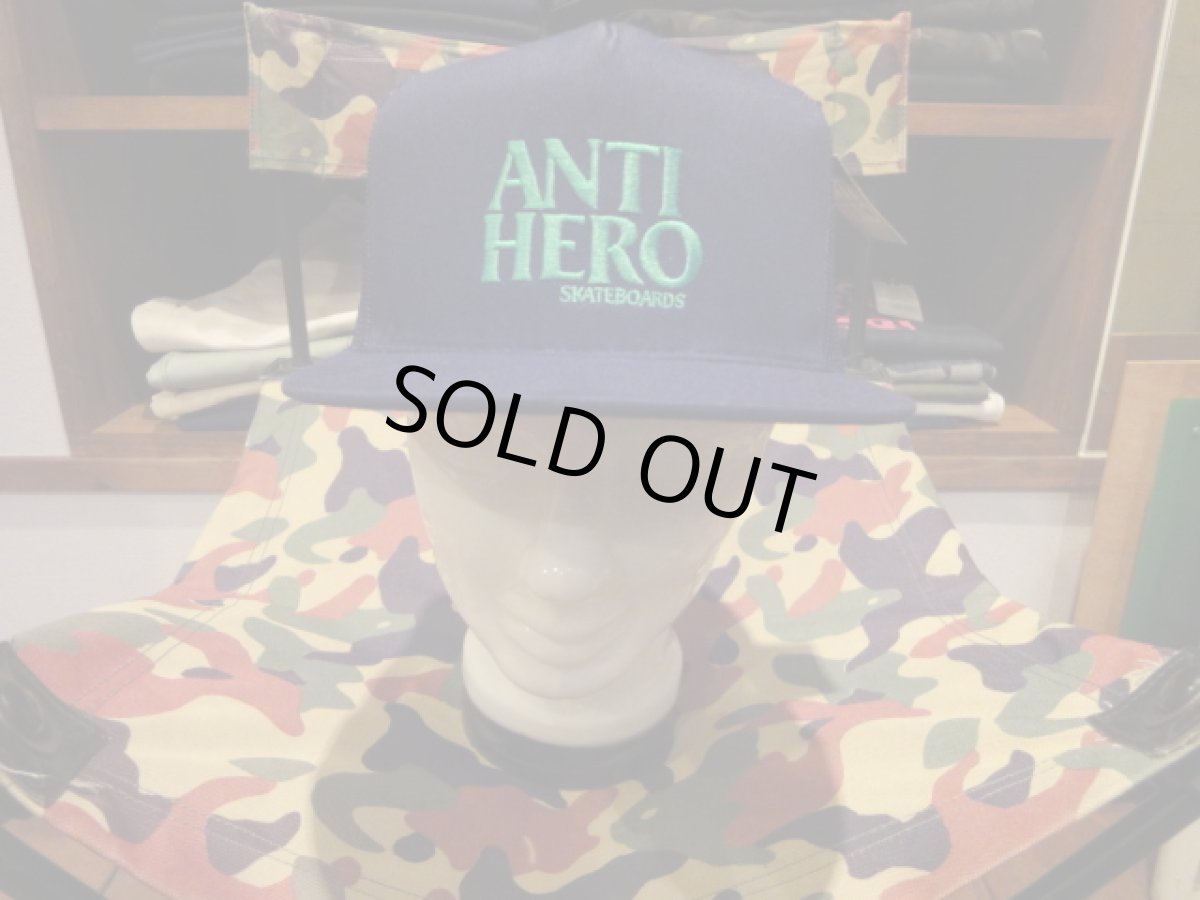 画像1: ANTI HERO BLACK HERO  MESH CAP (1)