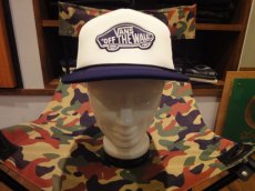 画像2: VANS Classic Patch Trucker Hat(White Black) (2)