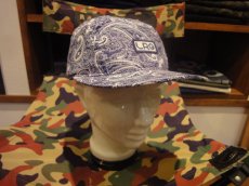 画像1: LRG PAISLEY 5-PANEL HAT(NAVY) (1)