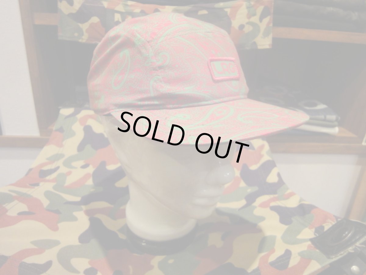 画像1: LRG PAISLEY 5-PANEL HAT(MAGENTA) (1)