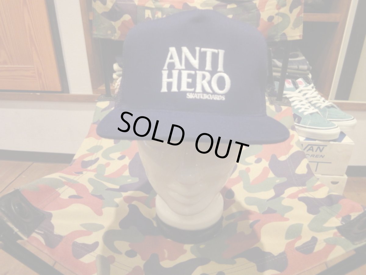 画像1: ANTI HERO BLACK HERO  MESH CAP (1)