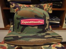 画像2: EXPDITION WORDMARK TRUCKER MESH CAP(CAMO/BLACK) (2)