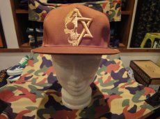 画像1: MSGR CANVAS SKULL-STAR B.B.CAP (1)