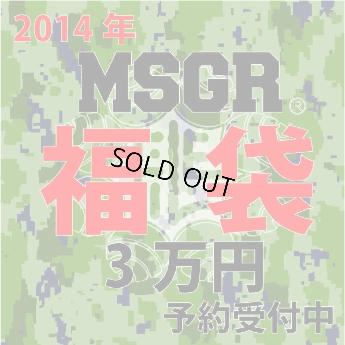 画像1: 2014MSGR福袋3万円 先行予約受付中 (1)