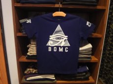 画像1: b.o.m cloths EYE OF PROVIDENCE TEE(BLACK) (1)