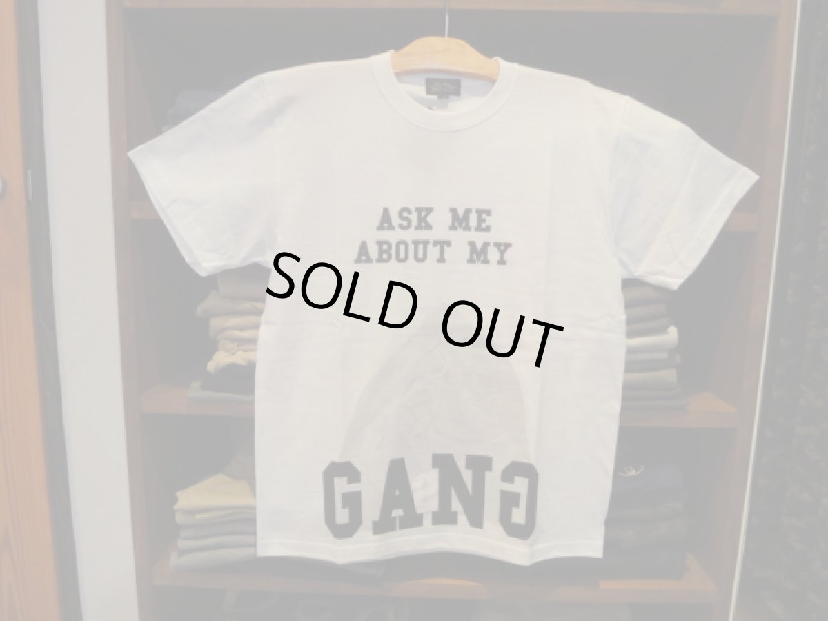 画像1: MSGR GANG TEE(WHITE) (1)