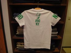 画像3: WHOLENINE KING OF N.Y. TEE(WHITE×GREEN) (3)