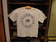 画像1: MSGR CIRCLE LOGO TEE(WHITE) (1)