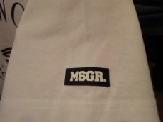 画像3: MSGR CIRCLE LOGO TEE(WHITE) (3)