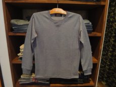 画像1: SBMS JERSEY L/S CREW(GREY) (1)