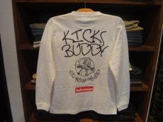 画像1: SBMS KICKS LONG TEE(WHITE) (1)