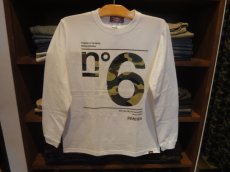 画像1: SBMS No6 CAMO LONG TEE(WHITE) (1)