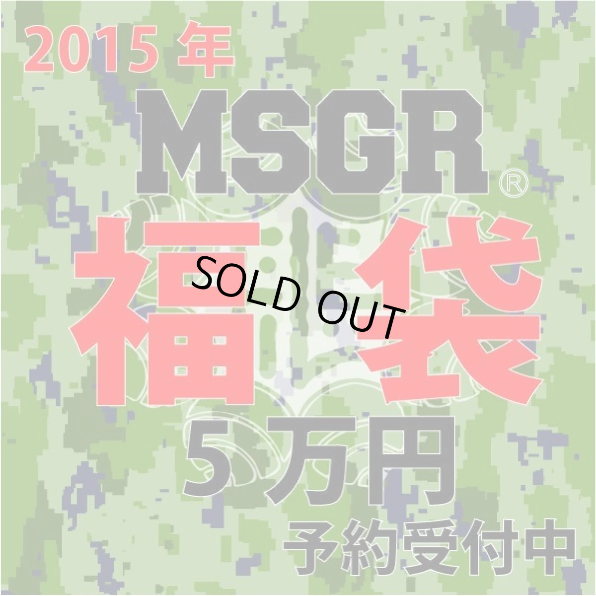 画像1: 2015MSGR福袋5万円 先行予約受付中 (1)