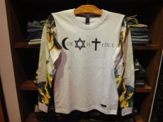 画像1: b.o.m COEXISTENCE  LS T-SHIRTS(White) (1)