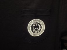 画像4: SPITFIRE UNION PKT BLACK TEE (BACK PRINT ) (4)