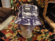 画像2: DGK SKATE SPOTS(REVERSIBLE)BUCKET HAT (2)