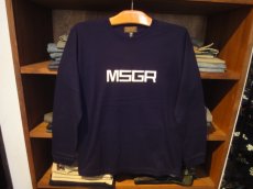 画像1: MSGR SQURE LOGO L/T(BLACK) (1)