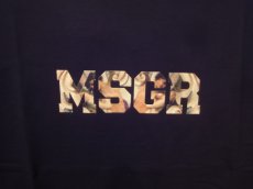 画像2: MSGR FABRIC LOGO TEE(BLACK) (2)