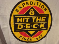 画像2: EXPEDITION-ONE HIT THE DECK L/S TEE(WHITE) (2)