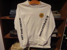 画像5: EXPEDITION-ONE HIT THE DECK L/S TEE(WHITE) (5)