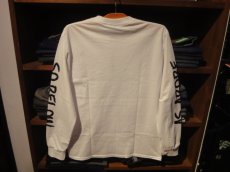 画像4: b.o.m AS ABOBE SO BELOW Long Sleeve Tee(WHITE) (4)