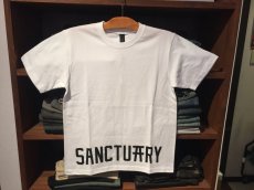 画像1: b.o.m cloths sanctuary TEE(WHITE) (1)