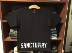 画像1: b.o.m cloths sanctuary TEE(Black) (1)