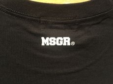 画像5: MSGR BLOCK ZEBRA LOGO TEE(BLACK) (5)