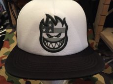 画像3: SPITFIRE Flaghead Trucker hat(White and Black) (3)