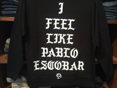 画像4:  THE WHOLENINE PABLO ESCOBAR LONG-TEE(BLACK) (4)