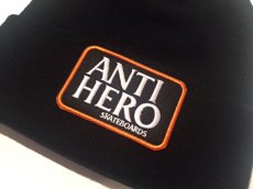 画像2: ANTI HERO Reserve Patch Cuff Beanie(Black) (2)