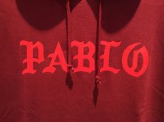 画像2: THE WHOLENINE PABLO ESCOBAR Pull Over Hoodie(Burgundy) (2)