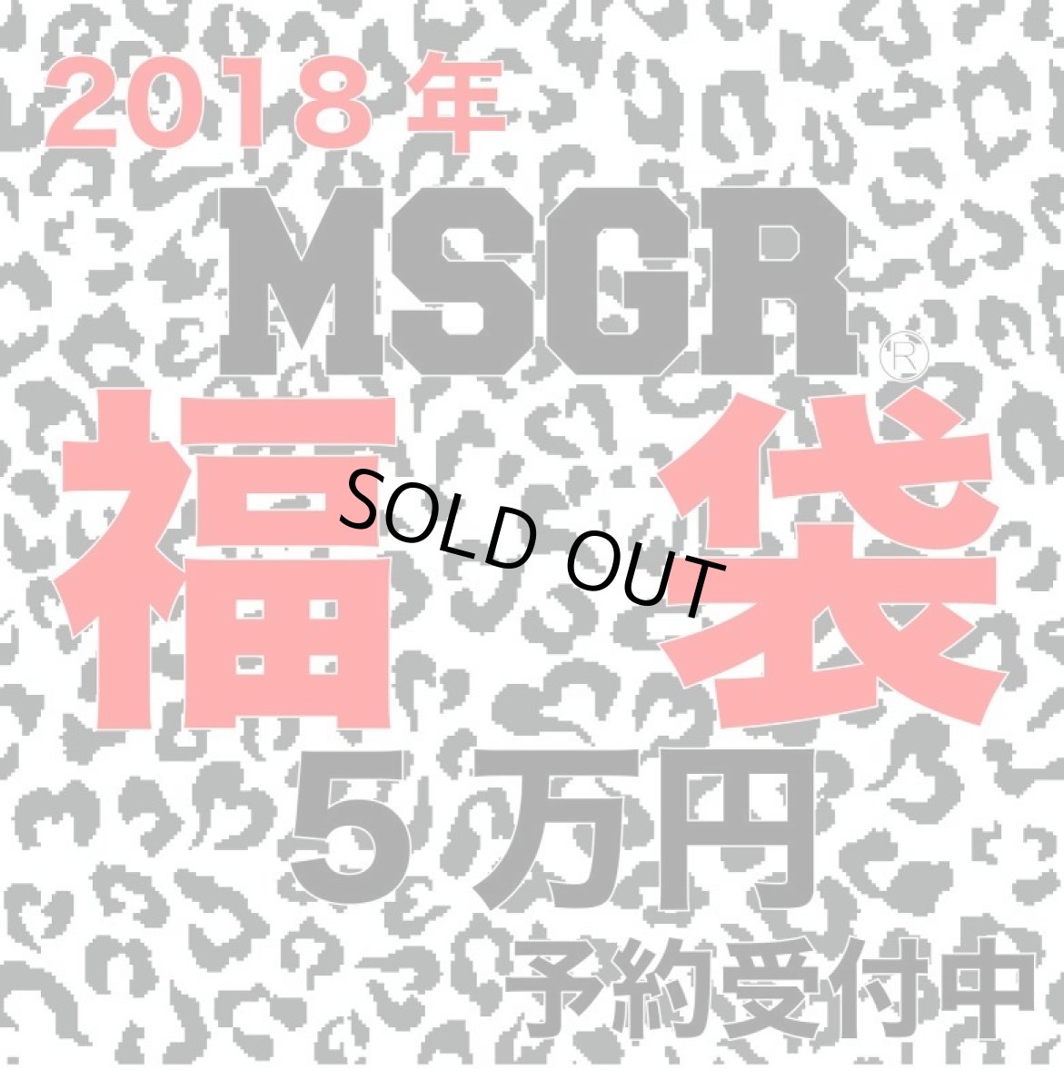 画像1: 2018 MSGR 福袋 5万円　⭐︎予約受付中⭐︎ (1)