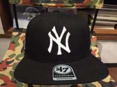 画像3: Yankees Sure Shot '47 CAPTAIN （Black/White） (3)