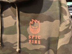 画像2: SPITFIRE STEADY ROCKIN Pullover Hooded Sweatshirt- Specialty Body(FORREST CAMO) (2)