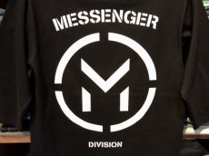 画像4: MSGR MESSENGER DIVISION 3/4SLV(BLACK) (4)