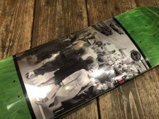 画像2: REAL×KEITH HUFNAGEL STANDOUT GREEN STAIN 8.06 ソックス付き (2)
