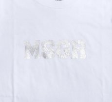 画像3: MSGR Tシャツ / SILVER WASHER FOIL LOGO TEE (3)