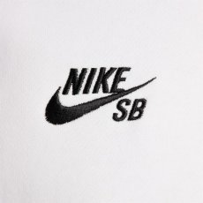 画像4: NIKE SB フリースプルオーバーパーカー(WHITE) (4)