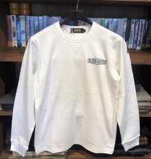 画像4: SBMS HEAVY JERSEY L/S CREW-NECK "Cub"(O.WHITE) (4)