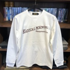 画像4: SBMS HEAVY JERSEY L/S CREW-NECK "SR"(O.WHITE) (4)