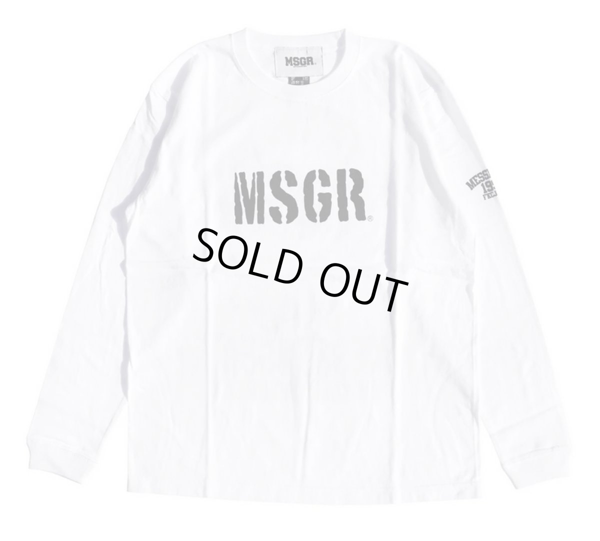 画像1: MSGR ロンＴ / WARRIOR LT(WHITE) (1)