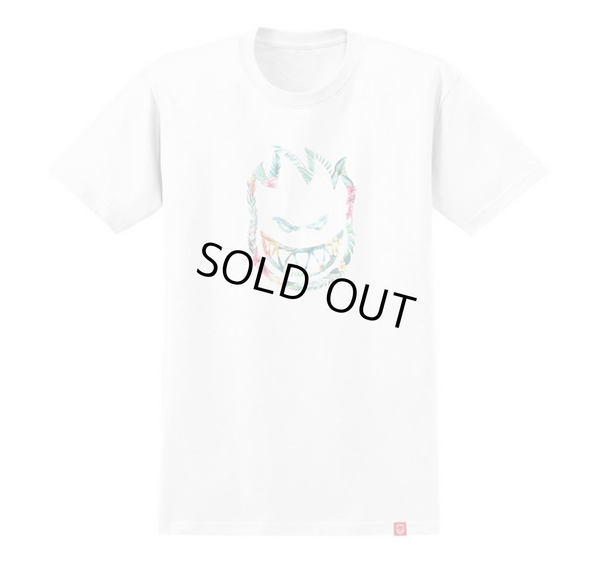 画像1: Spitfire Floral Bighead T-Shirt(WHITE) (1)