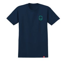 画像2: Spitfire Floral Classic Swirl T-Shirt(TRUE NAVY) (2)