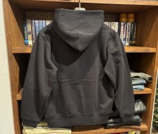 画像3: THRASHER FLAME LOGO HOODIE SWEAT PARKA（BLACK） (3)