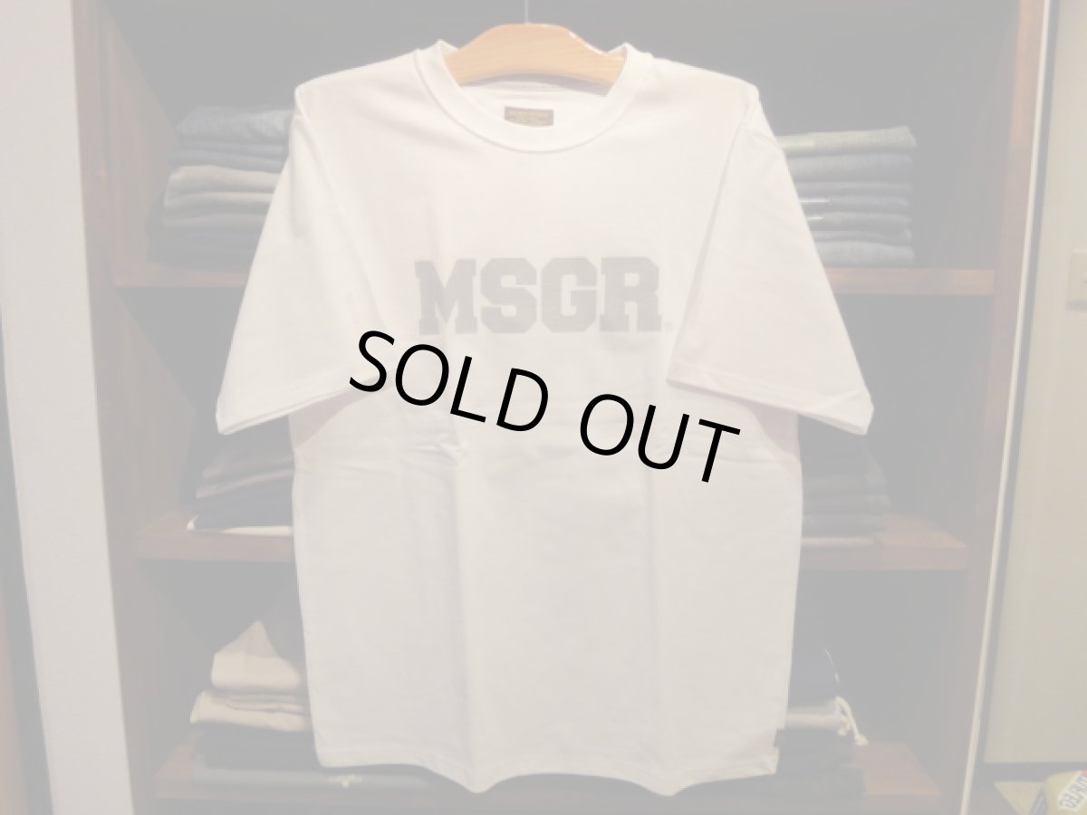 画像1: MSGR 3COLOR GRADATION LOGO TEE (1)