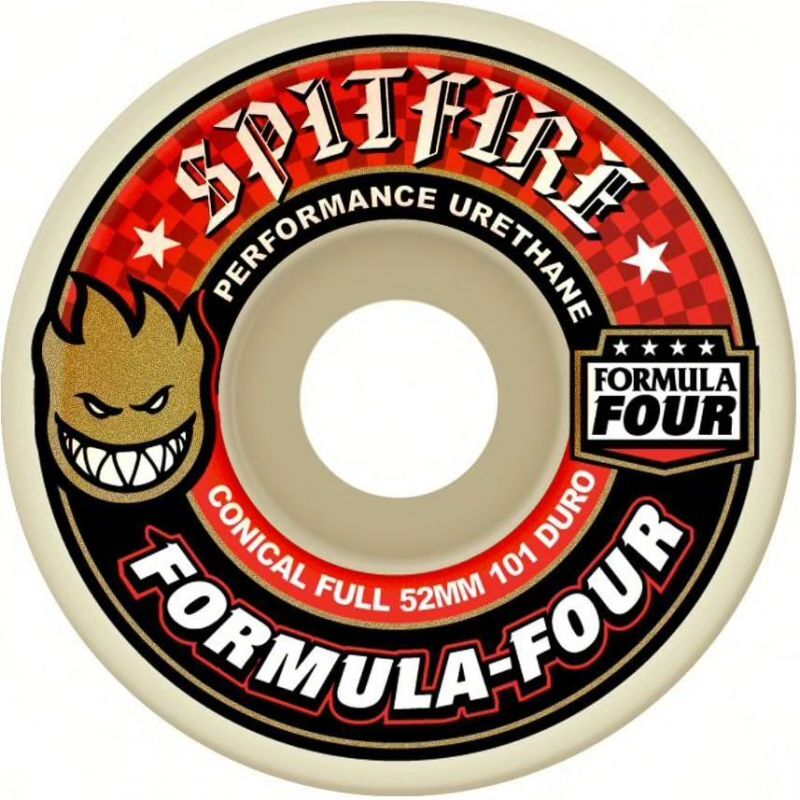 SPITFIRE WHEELS F4 Conical Full 52mm 101a